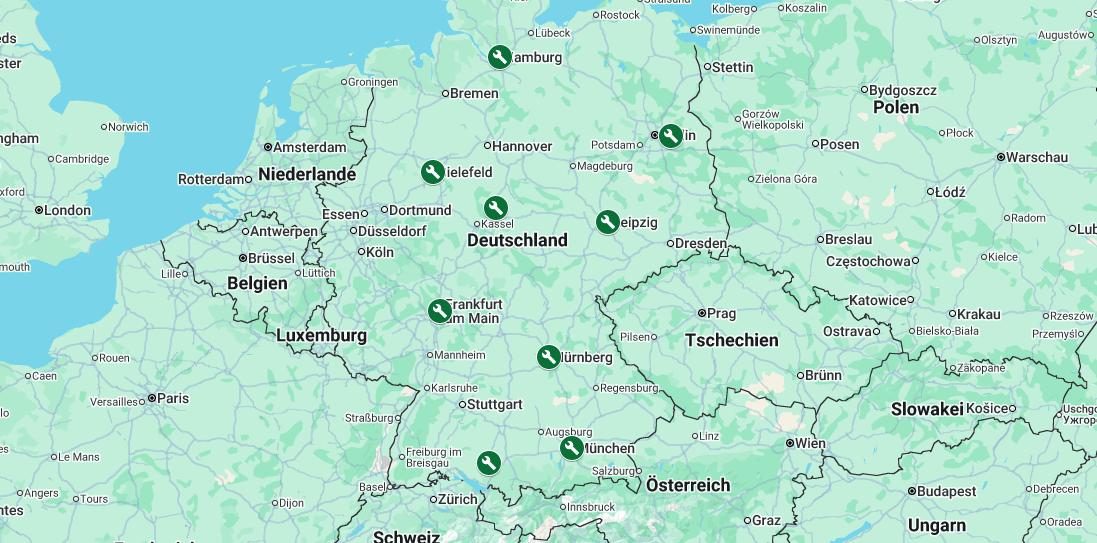 Robo-Doc Standorte Deutschland