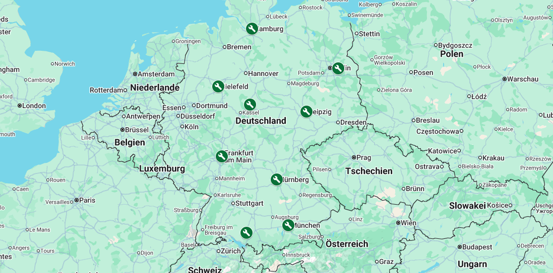 Robo-Doc Standorte Deutschland